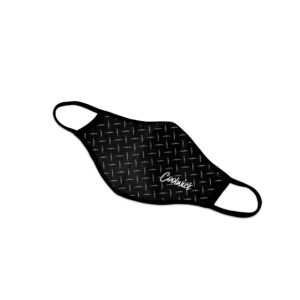 Alternative view of Diamond Plate Dye Sublimated Coolwick Mask