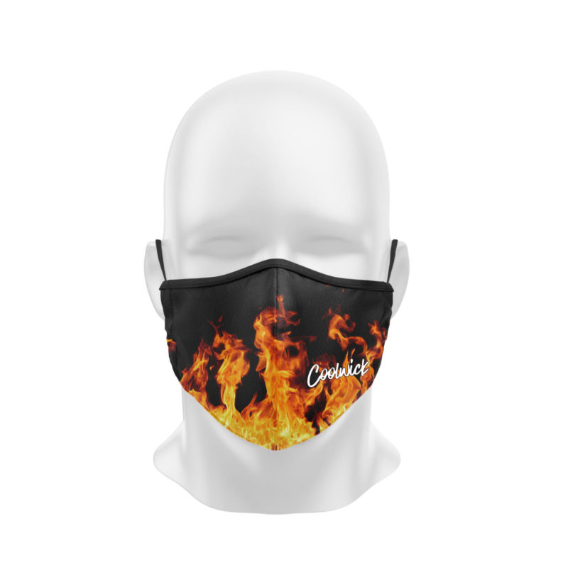 Firestarter Dye Sublimated Coolwick Mask