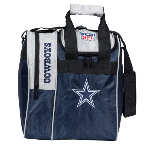 KR NFL 1 Ball Tote Dallas Cowboys Bowling Bag