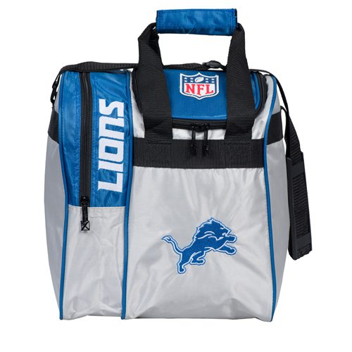 KR NFL 1 Ball Tote Detroit Lions Bowling Bag