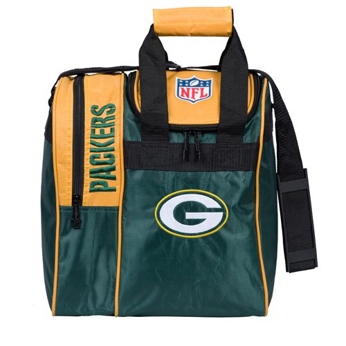KR NFL 1 Ball Tote Green Bay Packers Bowling Bag