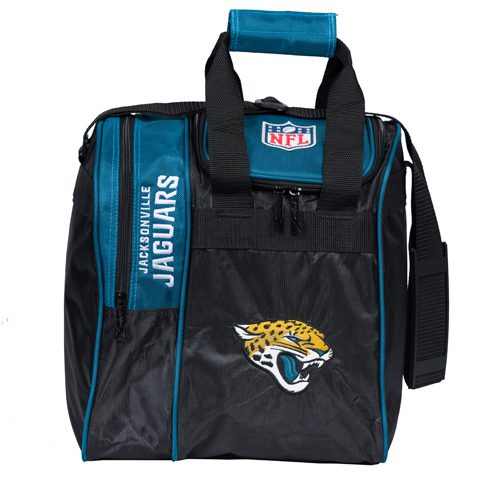KR NFL 1 Ball Tote Jacksonville Jaguars Bowling Bag