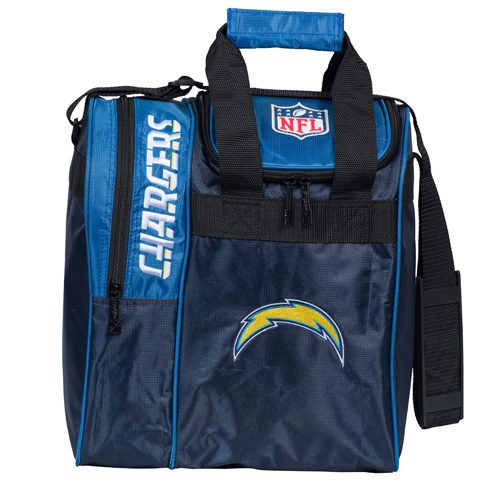 KR NFL 1 Ball Tote Los Angeles Chargers Bowling Bag
