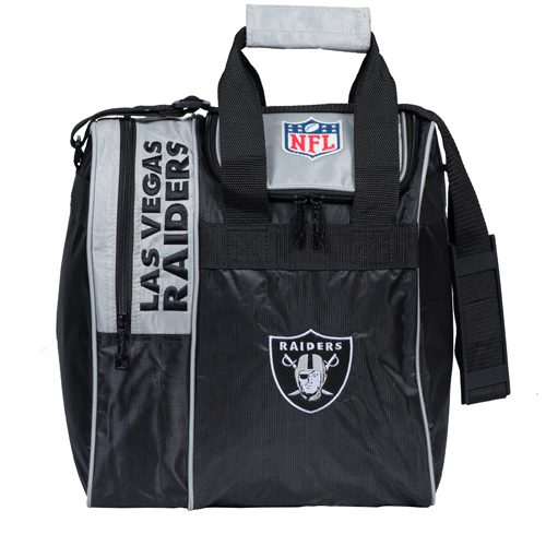 KR NFL 1 Ball Tote Las Vegas Raiders Bowling Bag