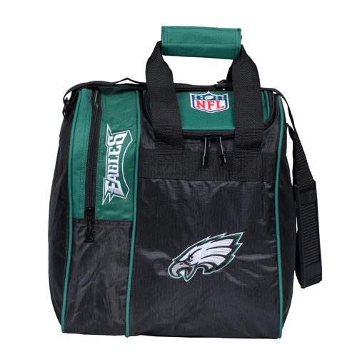 KR NFL 1 Ball Tote Philadelphia Eagles Bowling Bag
