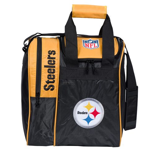 KR NFL 1 Ball Tote Pittsburgh Steelers Bowling Bag