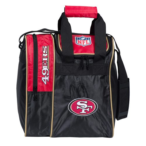 KR NFL 1 Ball Tote San Francisco 49ers Bowling Bag