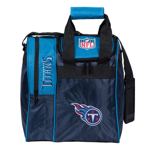 KR NFL 1 Ball Tote Tennessee Titans Bowling Bag