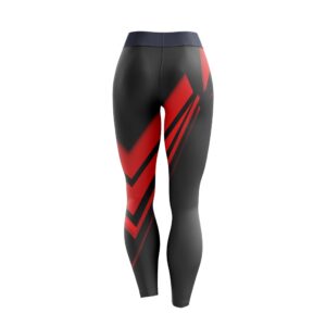 Alternative view of Dynamic Red Tornado CoolWick Women's Leggings