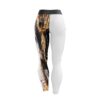 Liquid Black and Gold CoolWick Women's Leggings - Image 2