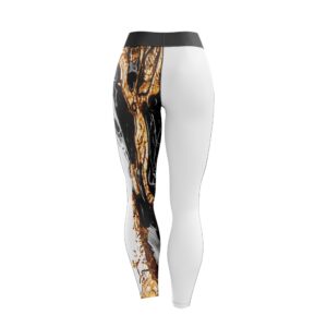 Alternative view of Liquid Black and Gold CoolWick Women's Leggings