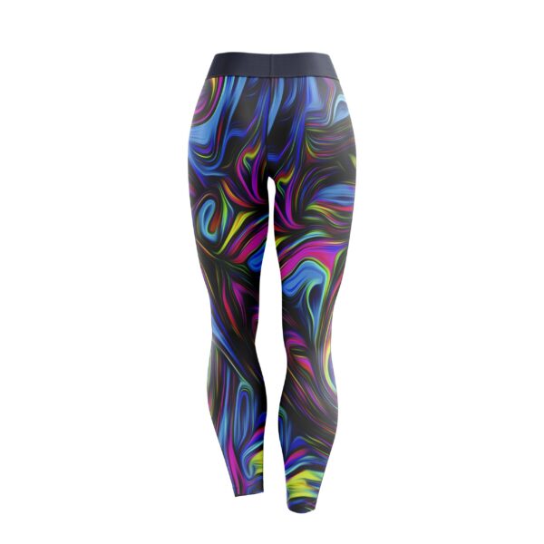 Psychadelic Swirl CoolWick Women's Leggings - Image 2