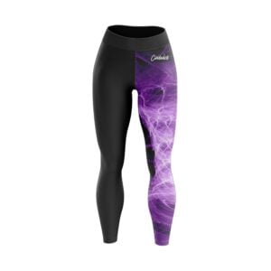 Purple Electric Tornado CoolWick Women's Leggings