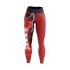 Electric Red Tornado CoolWick Women's Leggings