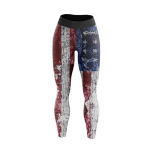 Rustic Flag CoolWick Women's Leggings