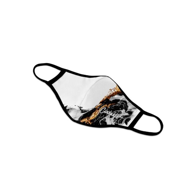 Liquid Marble Dye Sublimated Coolwick Mask - Image 2
