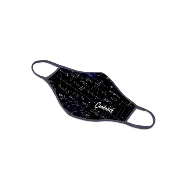Mathematical Formula Dye Sublimated Coolwick Mask - Image 2