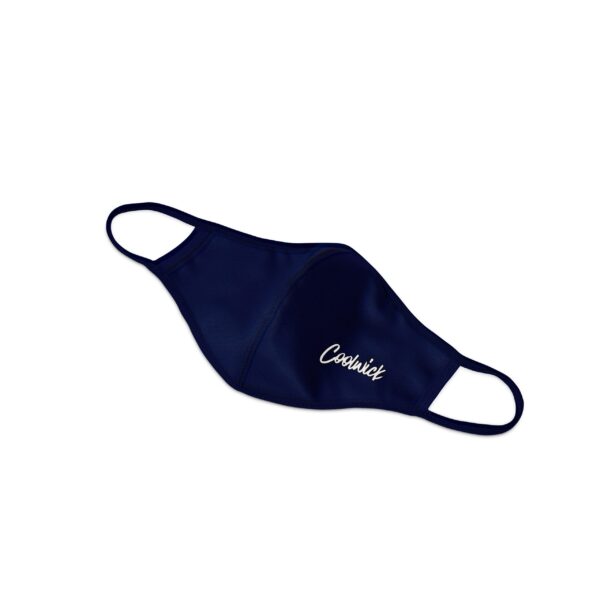 Navy Blue Dye Sublimated Coolwick Mask - Image 2