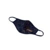 Navy Rose Gold Dye Sublimated Coolwick Mask - Image 2