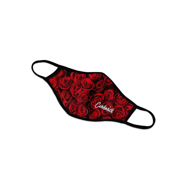 Rose Garden Dye Sublimated Coolwick Mask - Image 2