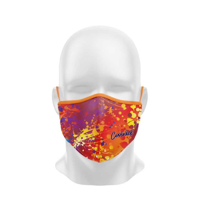 Sunburst Dye Sublimated Coolwick Mask