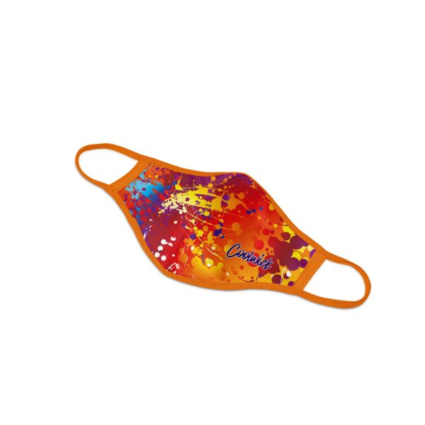 Sunburst Dye Sublimated Coolwick Mask - Image 2