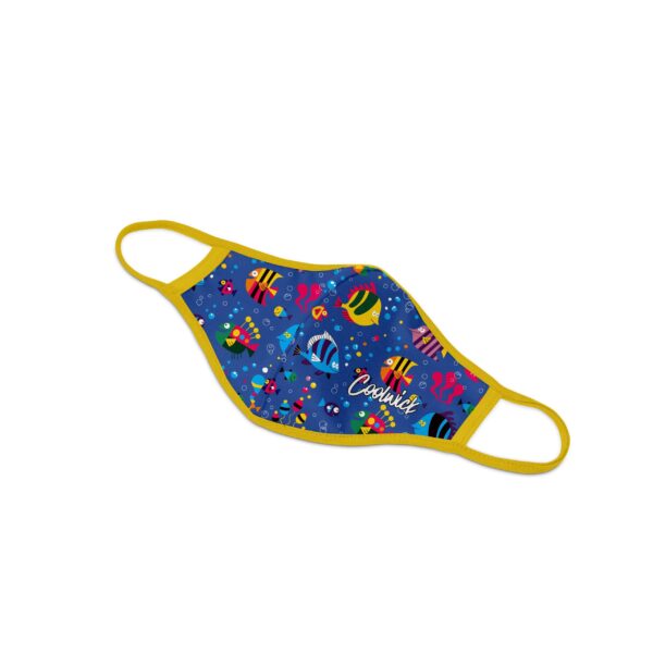 Under The Sea Dye Sublimated Coolwick Mask - Image 2
