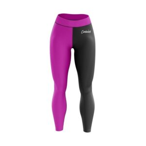 Purple Split CoolWick Women's Leggings