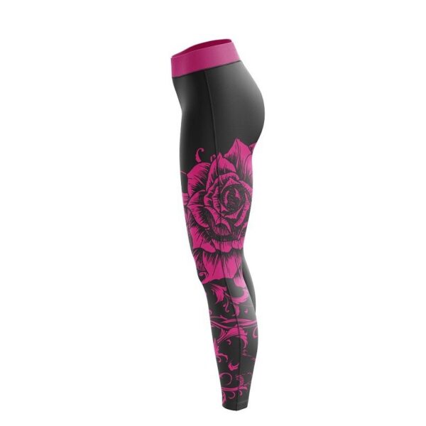 Rosey Rose CoolWick Women's Leggings - Image 3