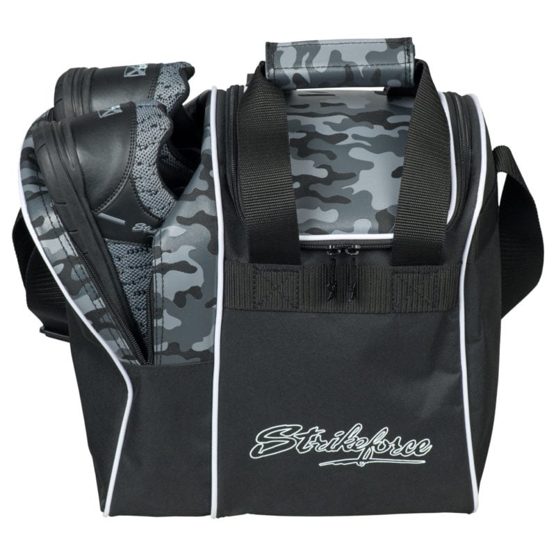 KR Rook 1 Ball Single Tote Grey Camo Bowling Bag - Image 2