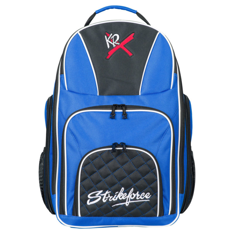KR Strikeforce Royal Flush Backpack Black Royal