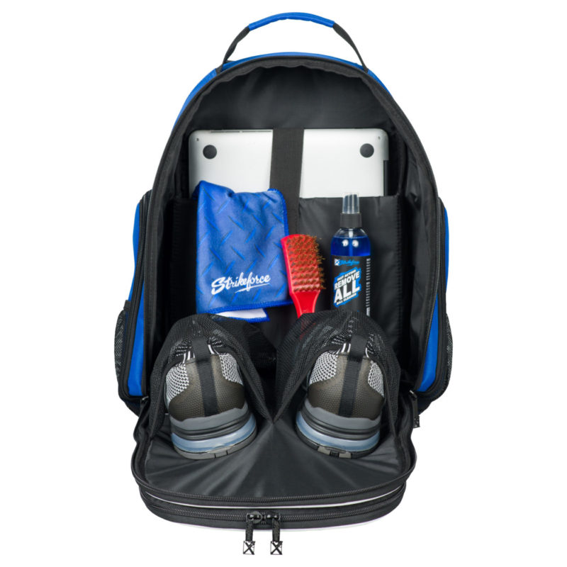 KR Strikeforce Royal Flush Backpack Black Royal - Image 3
