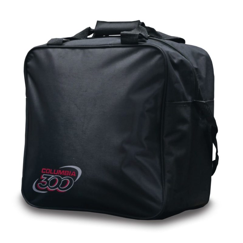 Columbia 300 White Dot Single 1 Ball Tote Black Bowling Bag
