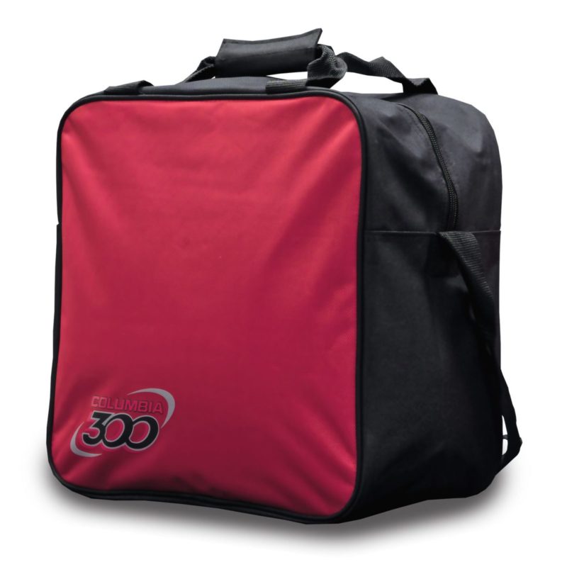 Columbia 300 White Dot Single 1 Ball Tote Red Bowling Bag