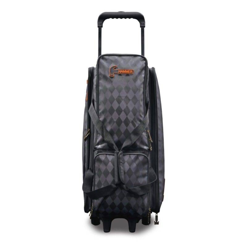 Hammer Premium Deluxe Diamond 3 Ball Roller Bowling Bag - Image 2