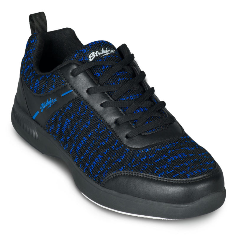 KR Strikeforce Flyer Mesh Lite Black Royal Men's Bowling Shoes