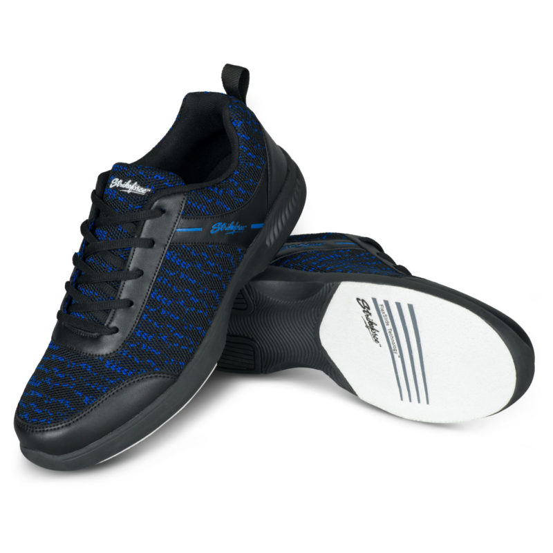 KR Strikeforce Flyer Mesh Lite Black Royal Men's Bowling Shoes - Image 7