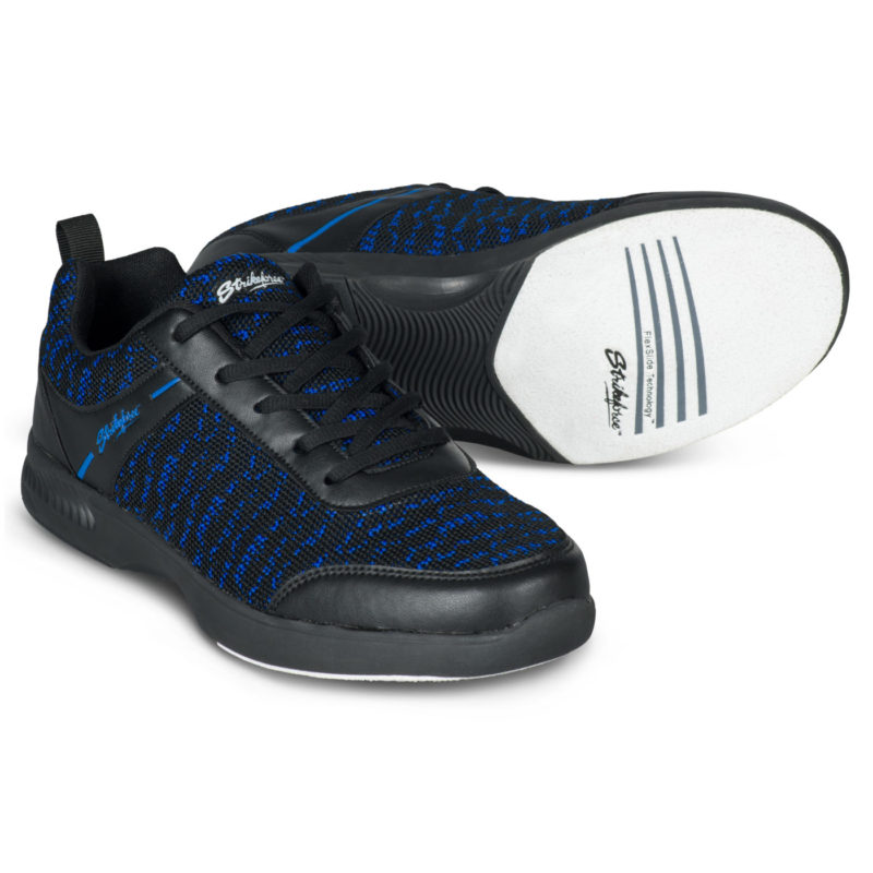 KR Strikeforce Flyer Mesh Lite Black Royal Men's Bowling Shoes - Image 2