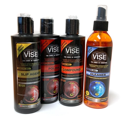 VISE Ball Maintenance Kit 8oz Bowling Ball Polish & Cleaner