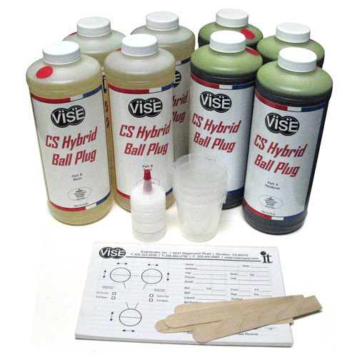 Vise CS Hybrid Ball Plug 2 Gallon Kit