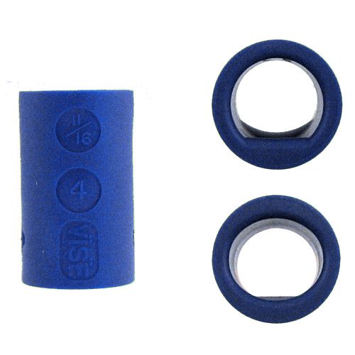 Bowlingindex: Vise - Blue Silicone Grips (Bags of 10)
