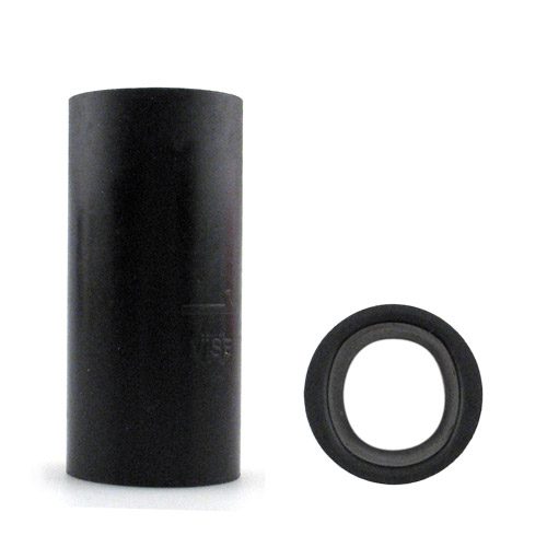 VISE Pro V2 Vinyl Oval Thumb Inserts Black Sleeve