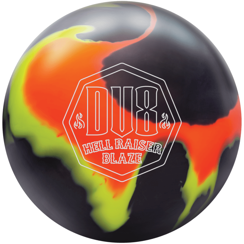 DV8 Hell Raiser Blaze Bowling Ball
