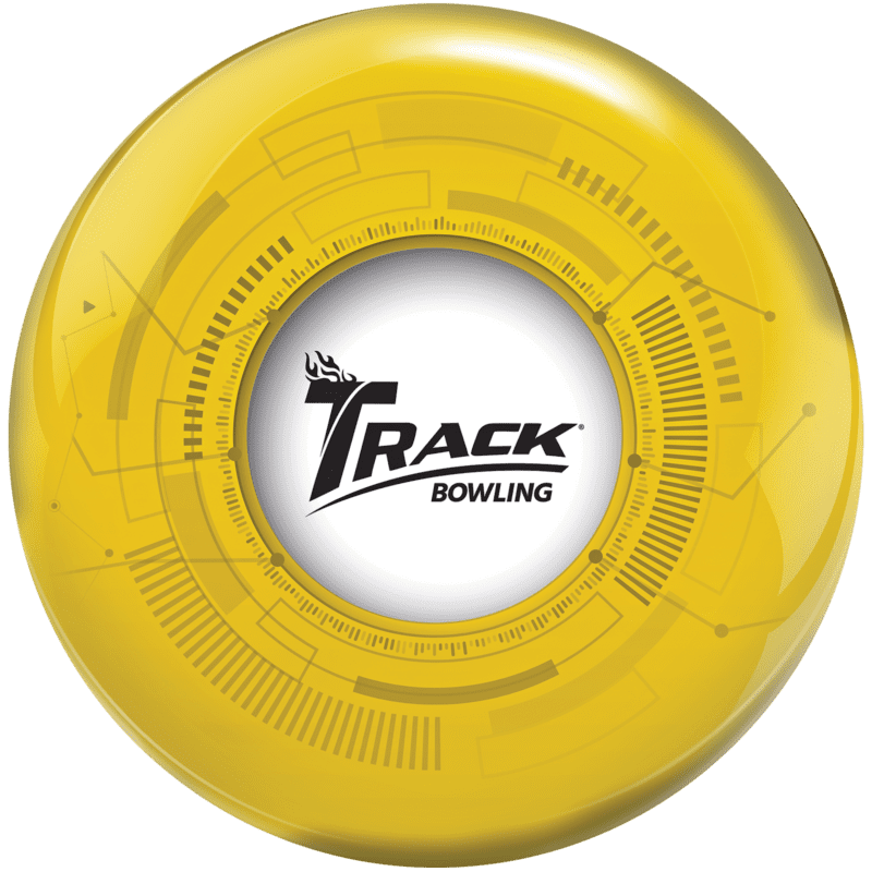 Track Yellow Viz-a-Ball Bowling Ball