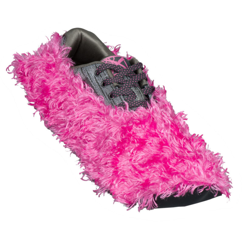 KR Strikeforce Bowling Fuzzy Shoe Cover Pink