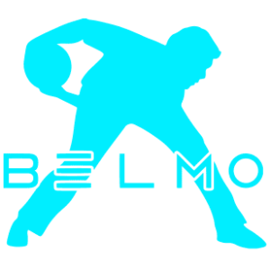 Jason Belmonte BELMO Teal Vinyl Sticker
