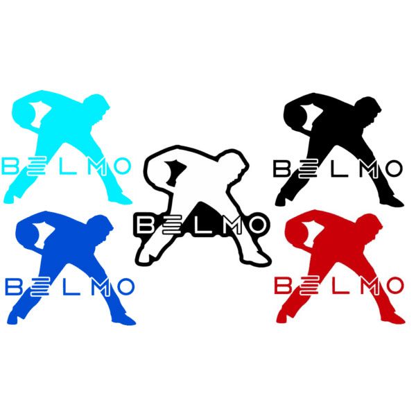Jason Belmonte BELMO 5 Color Sticker Pack