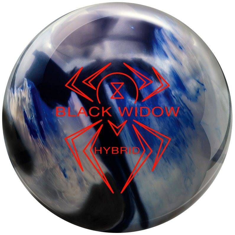 thumbnail image 2 of Hammer Black Widow 2.0 Hybrid Bowling Ball – Asymmetrical Core – Reactive Resin – Undrilled 2 of 6