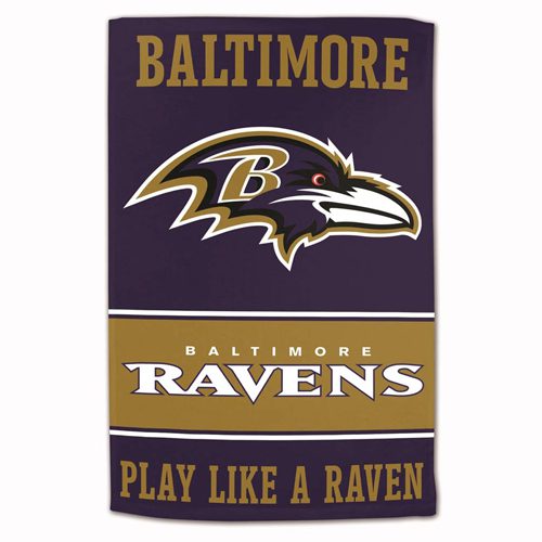 Master Baltimore Ravens NFL Bowling Towel