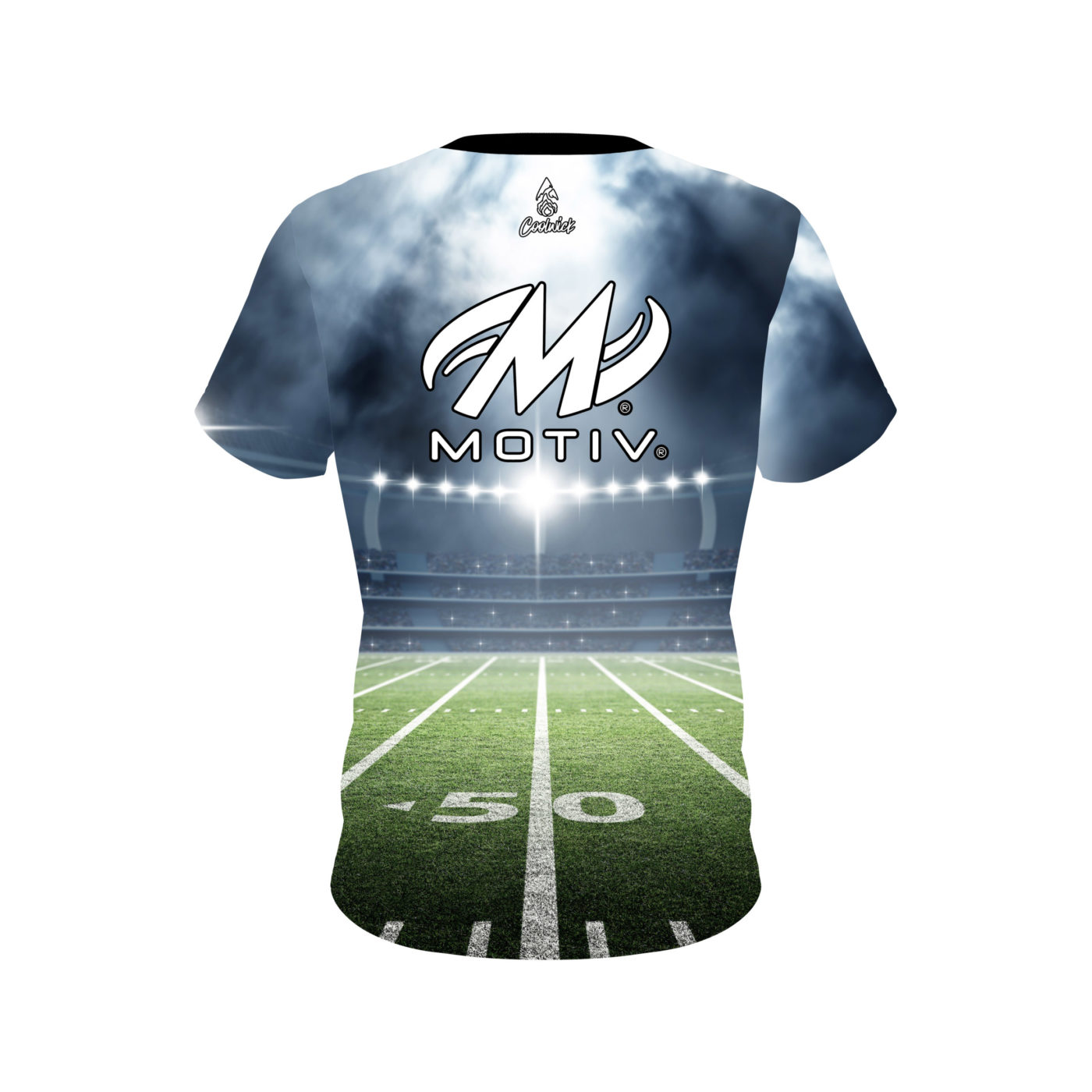 Motiv 50 Yard Line Semi-Custom CoolWick Bowling Jersey - Image 2